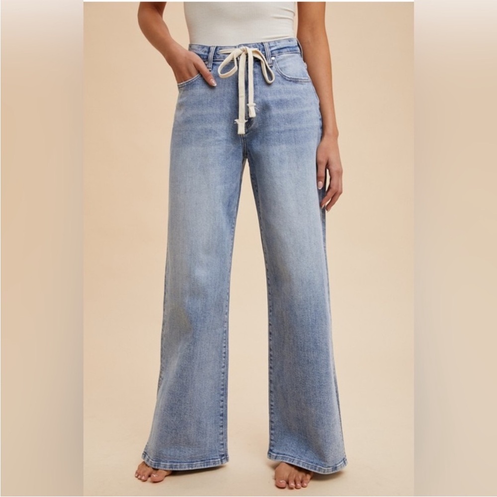 Women's Light Blue Flare Jeans